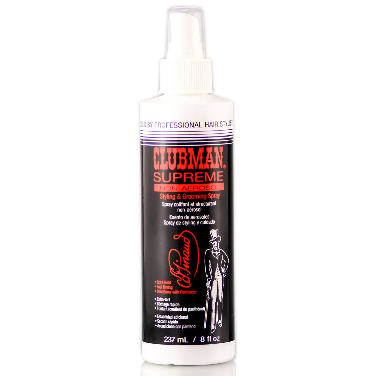 Pinaud Clubman, Supreme Hair Spray Pump - 8 Oz